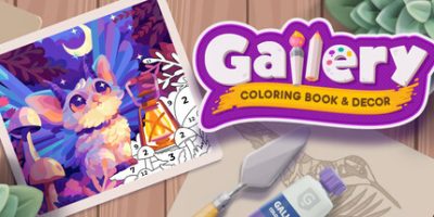 画廊：涂色本和装饰|官方中文|Gallery: Coloring book & decor